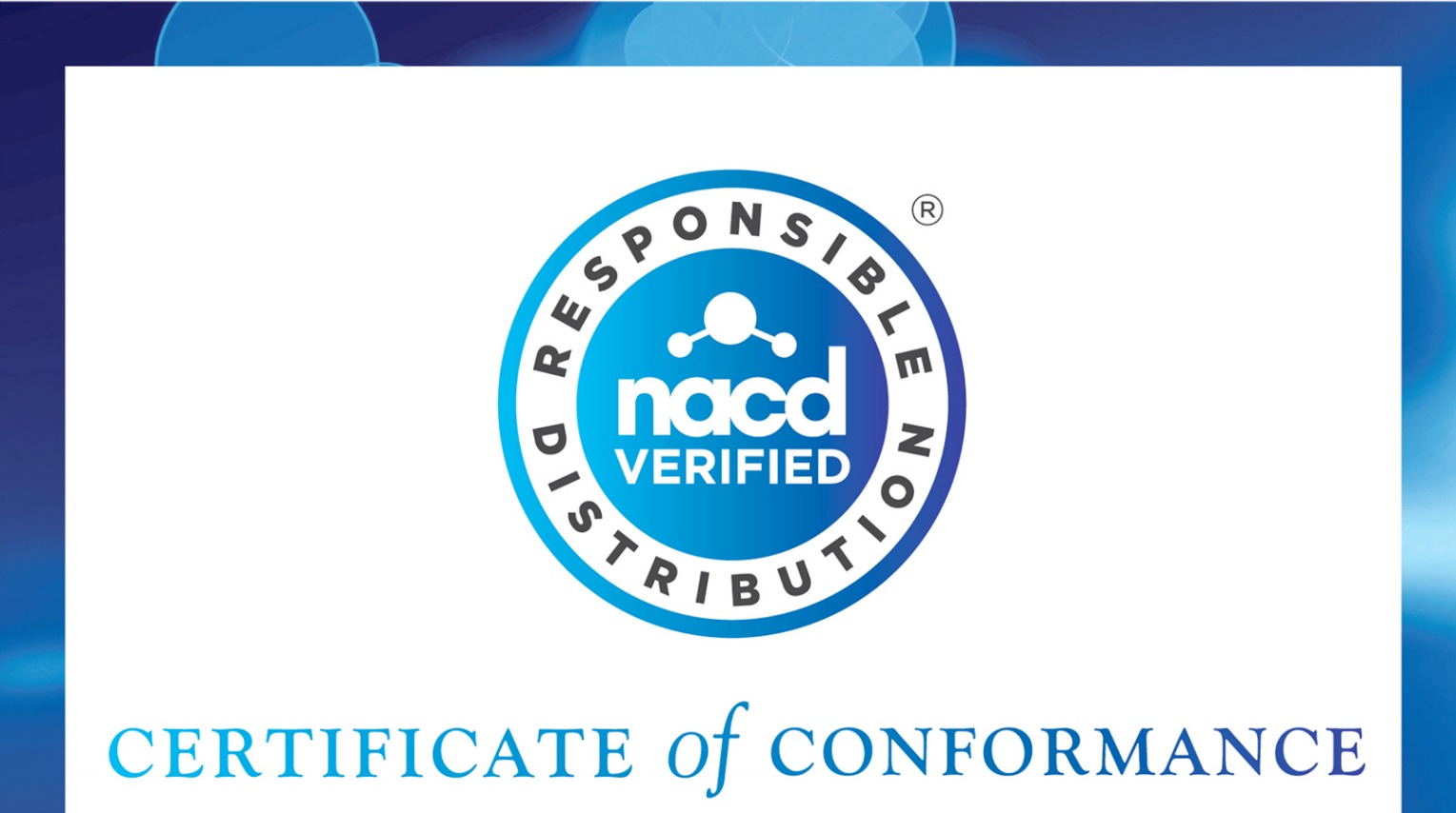 Certificate Of Conformance